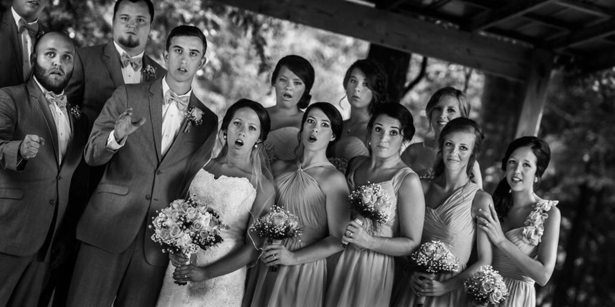 A Wedding Photog Slipped While Taking A Picture And The Result Is
