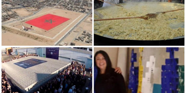 Record: Une Marocaine s'apprête à réaliser une toile de 100 mètres carrés (PHOTOS)