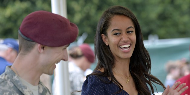 Malia Obama en stage sur le tournage de "Girls", la série de Lena Dunham