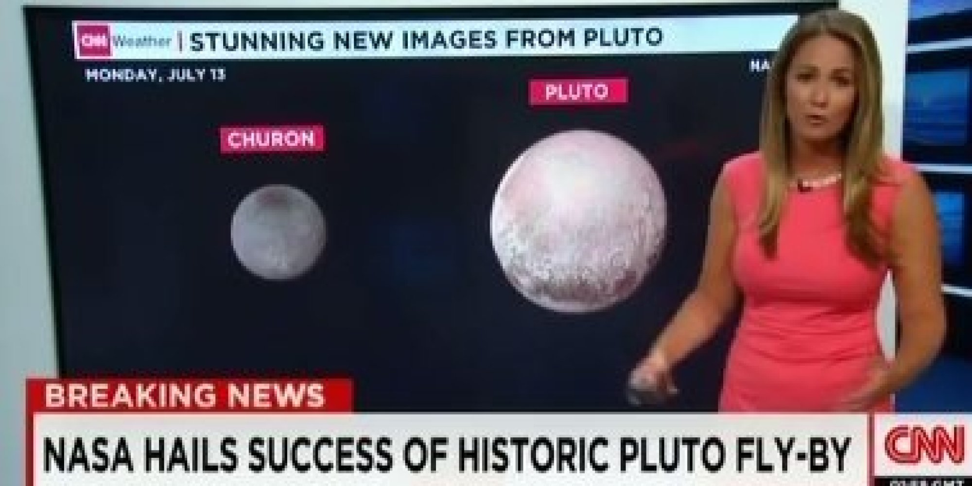 Cnn Meteorologist Makes Up New Name For Pluto S Moon Huffpost