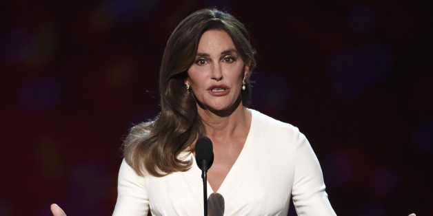 Caitlyn Jenner accepts the Arthur Ashe award for courage at the ESPY Awards at the Microsoft Theater on Wednesday, July 15, 2015, in Los Angeles. (Photo by Chris Pizzello/Invision/AP)