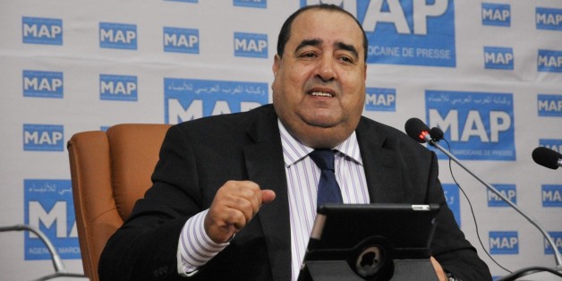 TO GO WITH AFP STORY BY JALA AL-MAKHFI(FILES)--An August 1, 2013, file photo shows Driss Lachgar, a Moroccan politician from the opposition Socialist Union of Popular Forces party, seen at the party's office in the coastal city of Rabat. Lachgar called for a change the in the law, making polygamy, in this Muslim, illegal. AFP PHOTO/STR (Photo credit should read -/AFP/Getty Images)