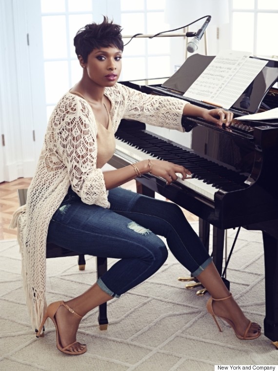 Jennifer Hudson Smashes Denim On Denim At Campaign Launch For New York