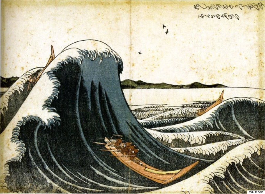 葛飾北斎、波の絵をマスターするのに30年かけていた（画像）