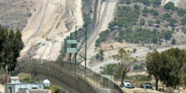 La frontière séparant le Maroc et l'enclave espagnole de Melilla, le 9 juillet 2014