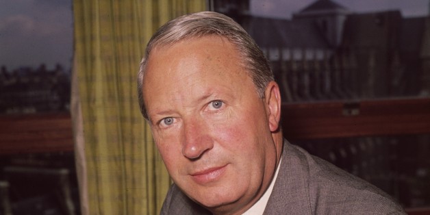 September 1964: British statesman and future prime minister Edward Heath, President of the Board of Trade and Secretary of State for Industry. (Photo by Harry Todd/Fox Photos/Getty Images)