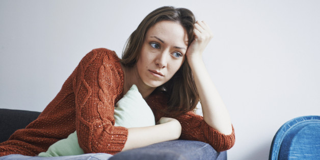 Woman looking anxious France