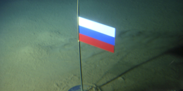 2007 platzierte Russland eine Flagge auf dem arktischen Meeresboden