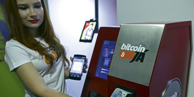 Ein Bitcoin-Geldautomat
