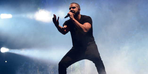 Der kanadische Sänger und Rapper Drake bei einem Auftritt in London