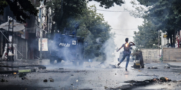 Straßenkämpfe in der Türkei