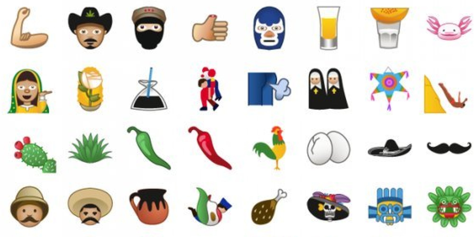 ¡Qué onda, wey! Mira los emojis mexicanos HuffPost
