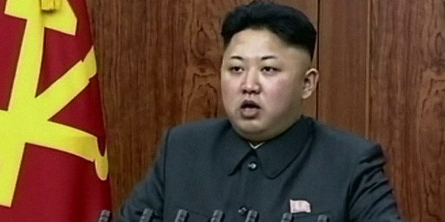 In this image taken from video made available on Wednesday, Jan. 1, 2014, North Korean leader Kim Jong Un delivers an annual New Year's Day message in Pyongyang, North Korea. Kim boasted Wednesday that North Korea enters the new year on a surge of strength because of the elimination of "factionalist filth" - a reference to the young leader's once powerful uncle, whose execution last month raised questions about Kim's grip on power. (AP Photo/KRT via AP Video) TV OUT, NORTH KOREA OUT