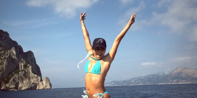 Eva Longoria schwört auf Triangel-Bikini