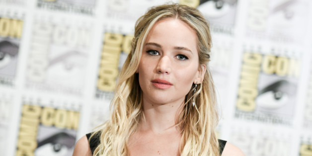 Jennifer Lawrence attends "The Hunger Games: Mockingjay Part 2" press line on day 1 of Comic-Con International on Thursday, July 9, 2015, in San Diego, Calif. (Photo by Richard Shotwell/Invision/AP)