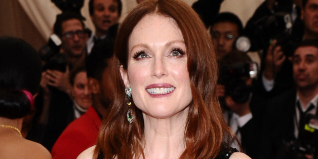 Rote Pracht: Julianne Moore im Mai in New York bei einer Gala zum Thema chinesische Mode
