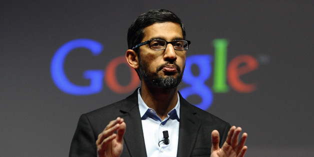 FILE - In this Monday, March 2, 2015 file photo, Sundar Pichai, senior vice president of Android, Chrome and Apps, talks during a conference during the Mobile World Congress, the world's largest mobile phone trade show in Barcelona, Spain. Google is creating a new company "Alphabet" to oversee its highly lucrative Internet business and a growing flock of other ventures, including some â like building self-driving cars and researching ways to prolong human life â that are known more for