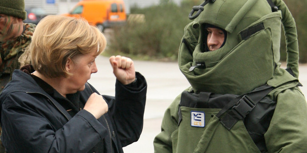 Cette photo d'Angela Merkel vaut le détour(nement)