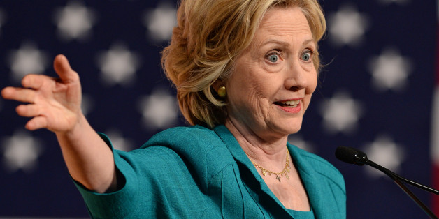 MIAMI FL JULY 31: Former First Lady and Secretary Of State Hillary Rodham Clinton speaks during a campaign stop at Florida International University on July 31, 2015 in Miami, Florida. (Photo by Uri Schanker/WireImage)