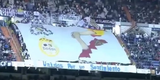 Un tifo marocain pour le Real Madrid