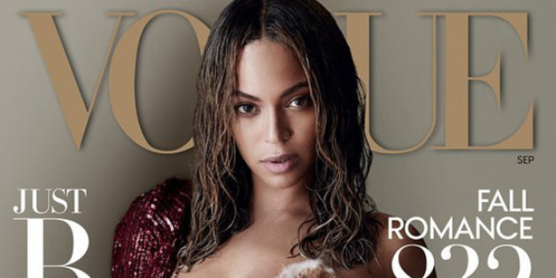 Beyonce posiert auf dem Cover der September-"Vogue"