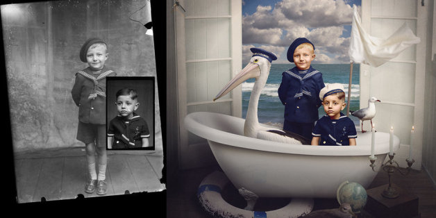 Ces photographies de Première Guerre mondiale ont été totalement réinventées par une artiste
