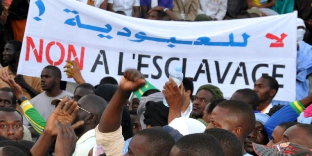 Une manifestation contre les discriminations et l'esclavage, à Nouakchott, le 29 avril 2015