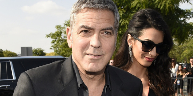 George und Amal Clooney bei der Premiere von "Tomorrowland" in Anaheim