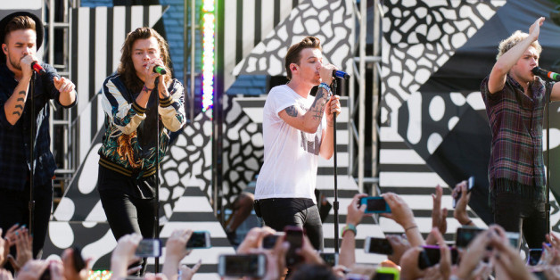 One Direction bei einem Auftritt für die Show "Good Morning America"