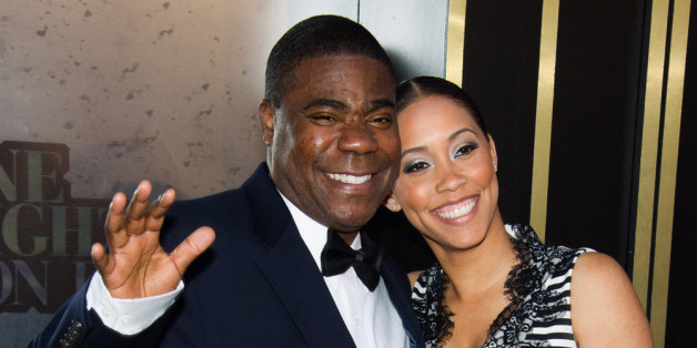Tracy Morgan und Megan Wollover vor dem schrecklichen Unfall, im Mai 2014