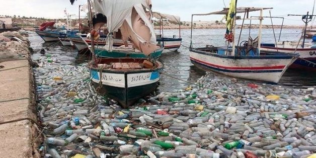 Déchets au port de Gabès