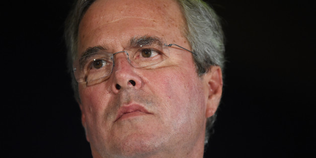 Republican presidential candidate, former Florida Gov. Jeb Bush listens during a town hall meeting on Monday, Aug. 17, 2015, in Columbia, S.C. (AP Photo/Rainier Ehrhardt)