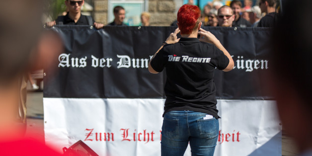 Aufmarsch der Partei Die Rechte (Archivbild)