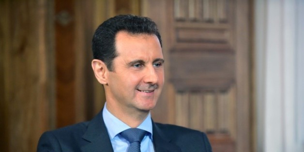 Image fournie par l'agence officielle syrienne SANA du président syrien Bachar al-Assad, le 26 août 2015 à Damas