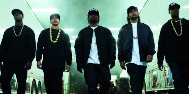 Die Gruppe N.W.A in "Straight Outta Compton"