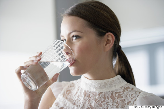 drink glass of water