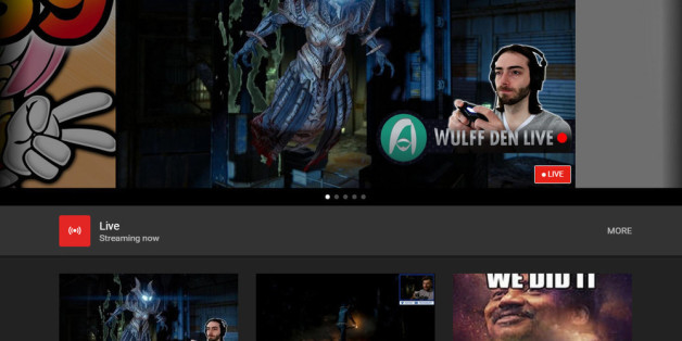 Leider sinnlos: Youtube Gaming