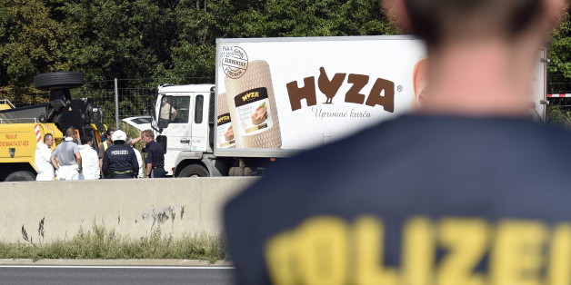 In dem Lkw kamen 71 Menschen ums Leben