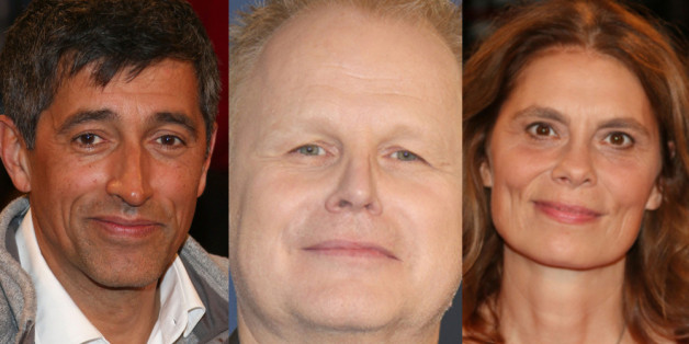 Setzen sich für Flüchtlinge ein: Ranga Yogeshwar, Herbert Grönemeyer, Sarah Wiener
