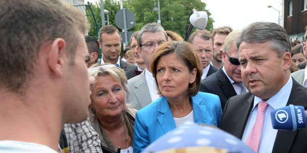 Sigmar Gabriel findet deutliche Worte für die Situation in Heidenau
