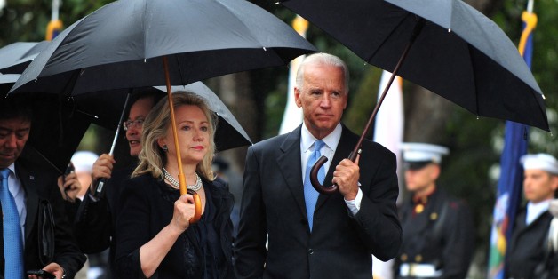 Hillary Clinton und Joe Biden