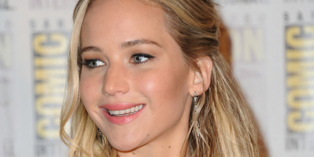Scherzkeks Jennifer Lawrence bei der Comic Con in San Diego