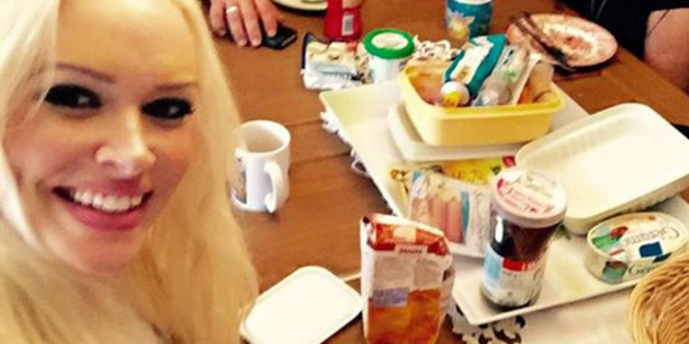 Daniela Katzenbergers Frühstücks-Look