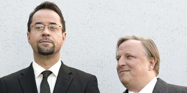 Prof. Boerne (Liefers, l.) und Kommissar Thiel (Prahl) sind das beliebteste Team