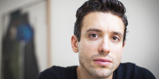 portrait of serious looking young man