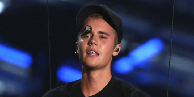 Überwältigt: Justin Bieber bei den MTV VMAs