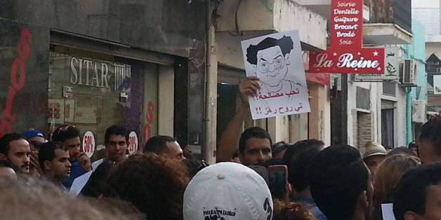 Rassemblement sur la place Mohamed-Ali