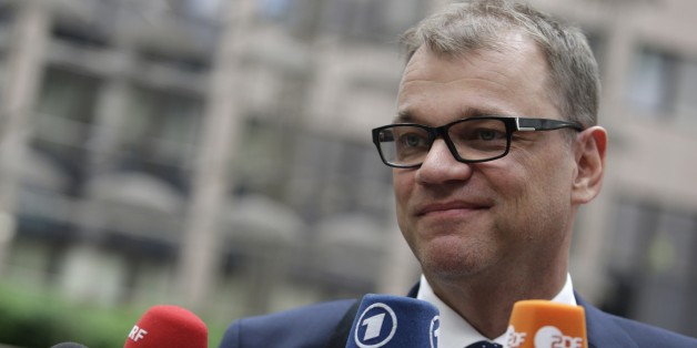 Finland's Prime Minister Juha Sipila