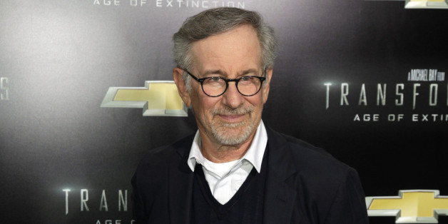 Steven Spielberg bei der Premiere von "Transformers: Age of Extinction" in New York