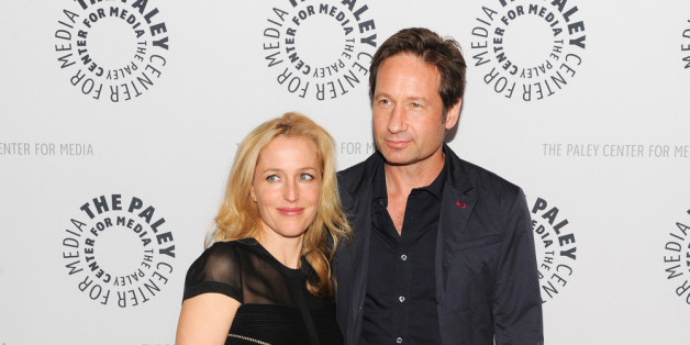 Die "Akte X"-Stars Gillian Anderson und David Duchovny